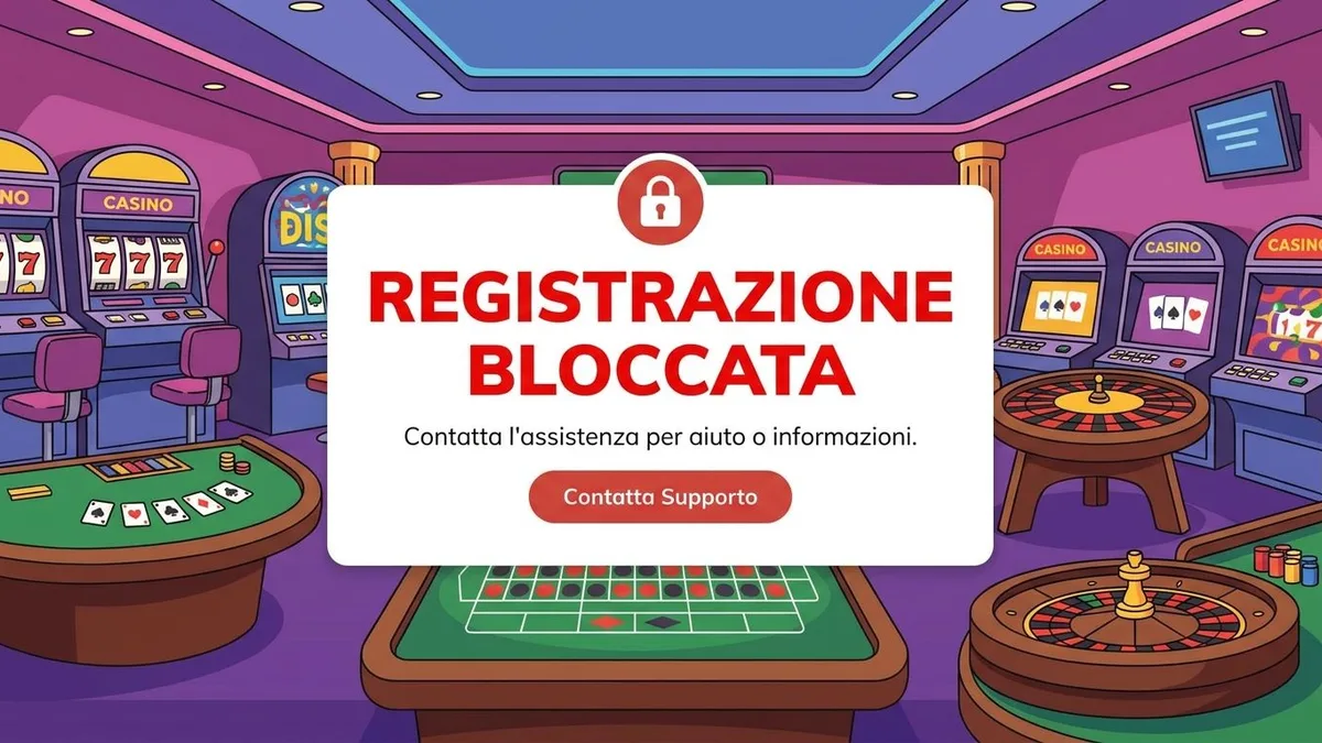 Registrazione con bonus